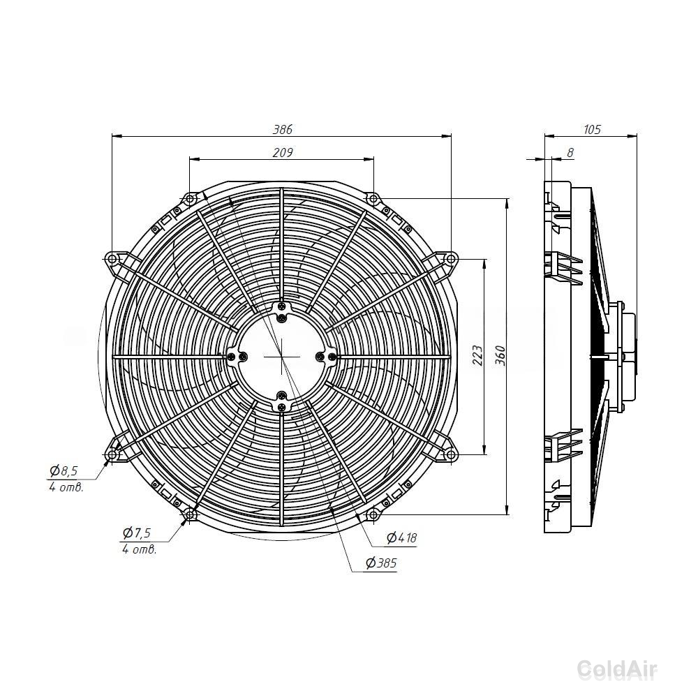 RC-U01338 (24V, 240W, PULL)