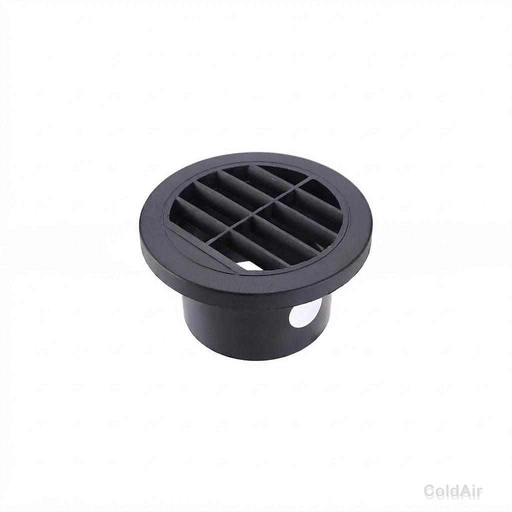 RC-U03147, дефлектор Ø 60 мм. поворотный для автомобильного воздуховода
