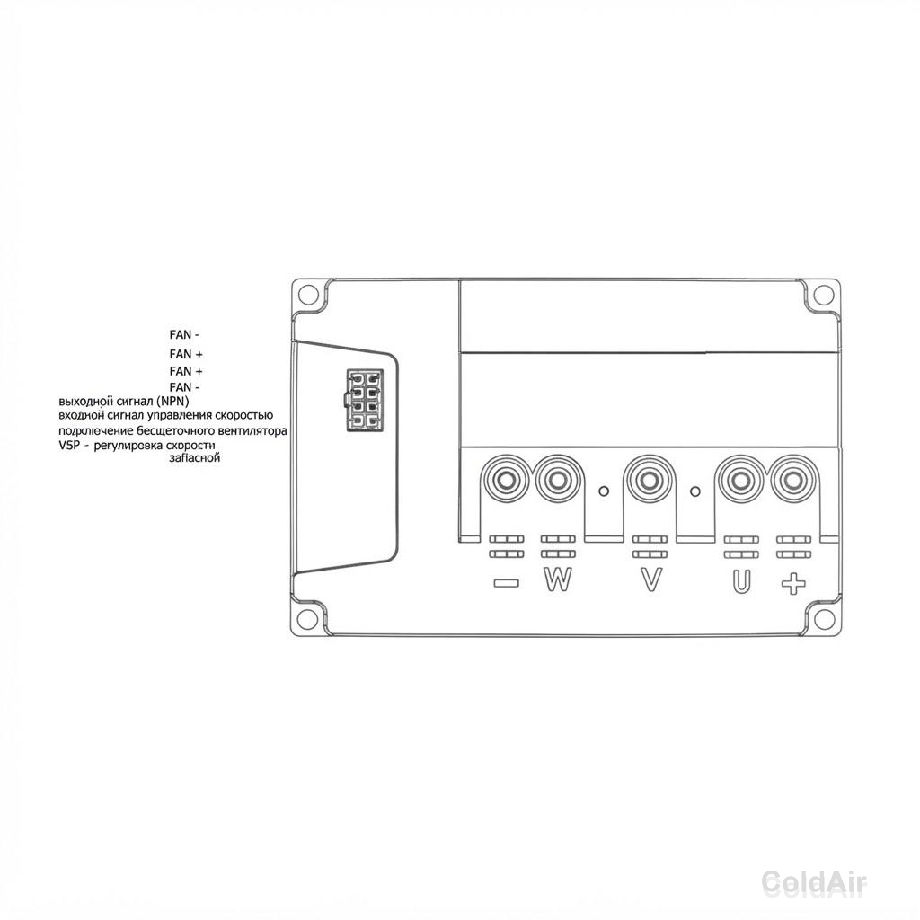 RC-U04024, контроллер компрессора, 24V