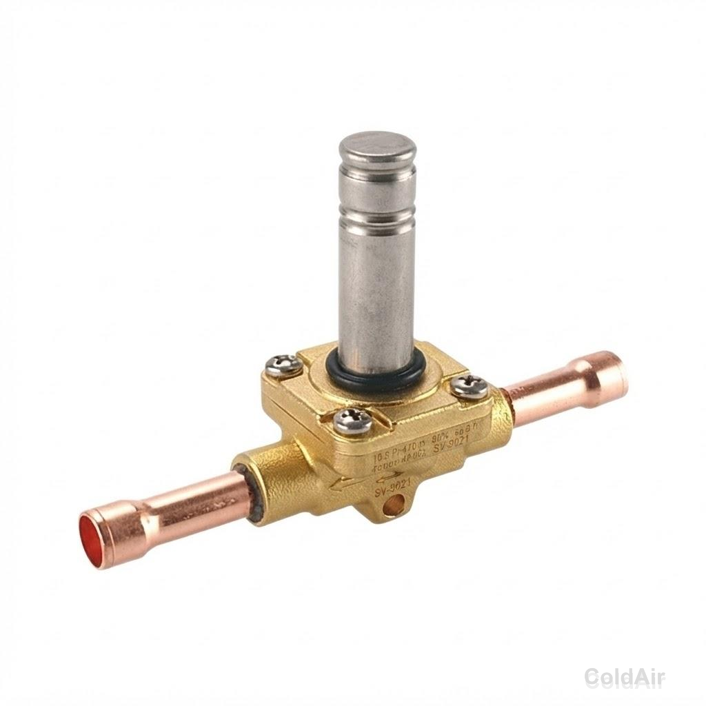RC-U04130, соленоидный клапан, аналог Danfoss EVR6, под пайку 3/8