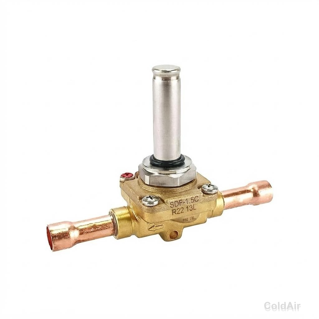 RC-U04131, соленоидный клапан, аналог Danfoss EVR10, под пайку 1/2