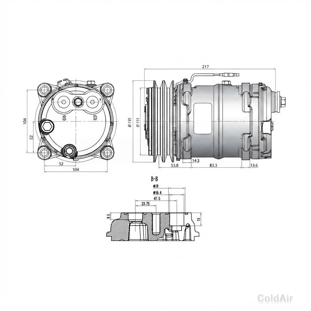 RC-U08730 (ТМ-21, 24V, А2) выходы горизонтальные, вход/выход Ø 16,4 мм.