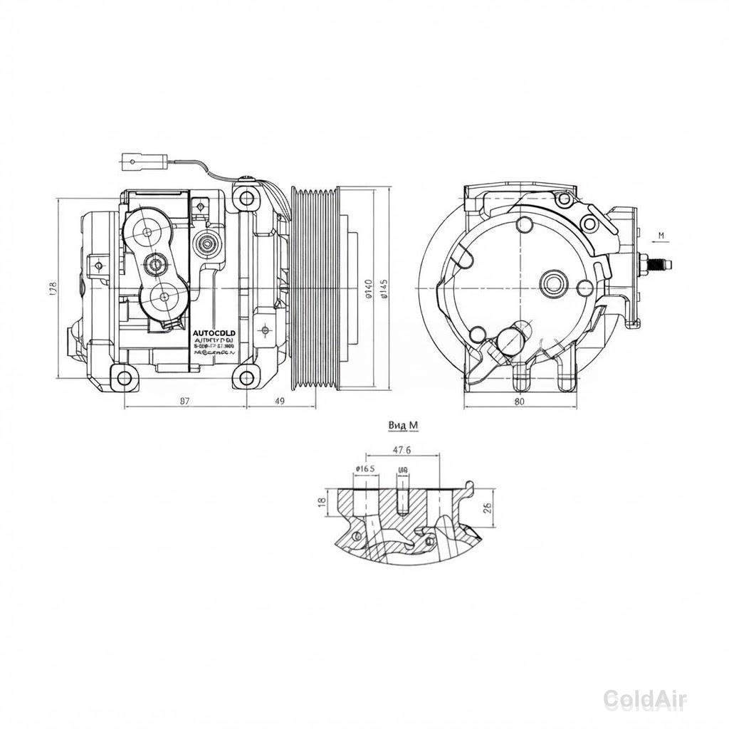RC-U08736 (10S15C,24V,PV8) выходы вертикальные, вход/выход Ø 16,5 мм.