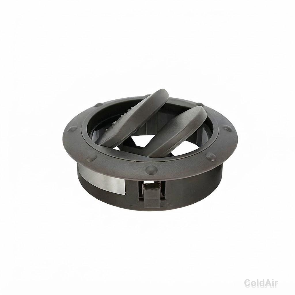 RC-U0949, дефлектор Ø 60 мм., закрывающийся, поворотный, серого цвета
