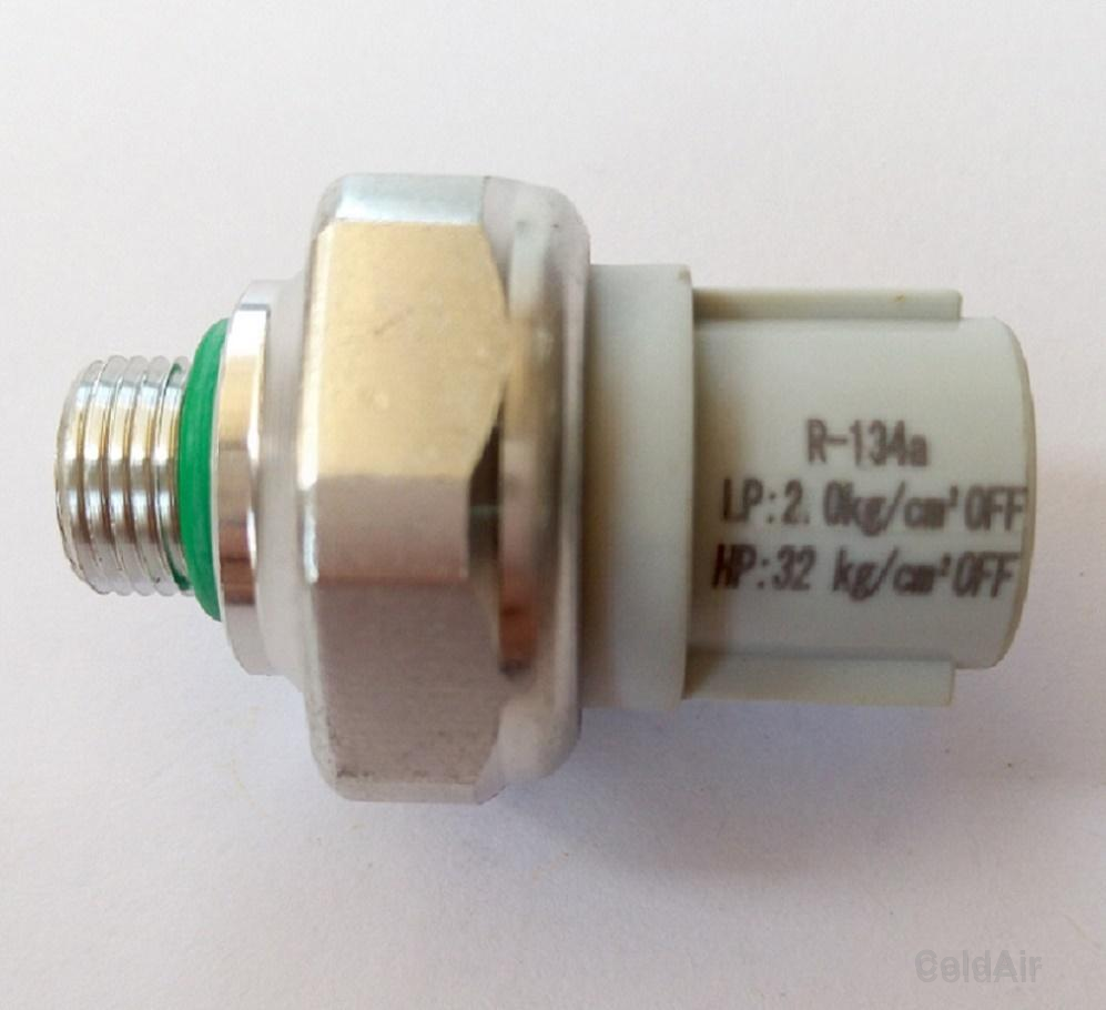 Датчик давления RC-U0439B для Honda/Acura, M11-P1.0, 3/8-24 UNF Male. HP: 32 kg/cm2 Off,  LP: 2.0 kg/cm2 Off, R-12, R-134a.