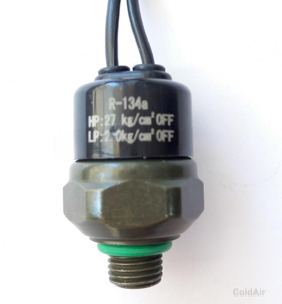 Датчик давления RC-U0470A для Ford, 3/8-24 UNF Male HP: 27 kg/cm2 Off  LP: 2.0 kg/cm2 Off, R-12, R134a.