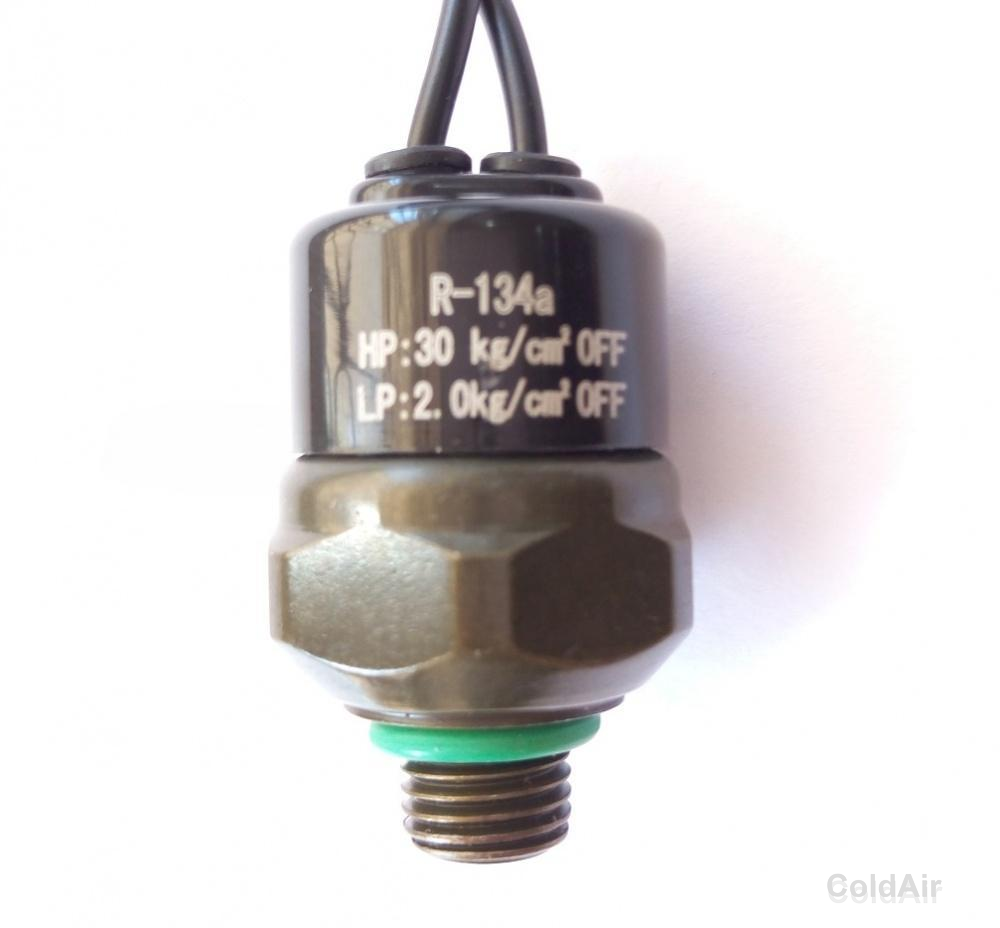 Датчик давления RC-U0470C для Ford, 3/8-24 UNF Male HP: 30 kg/cm2 Off  LP: 2.0 kg/cm2 Off, R-12, R134a.