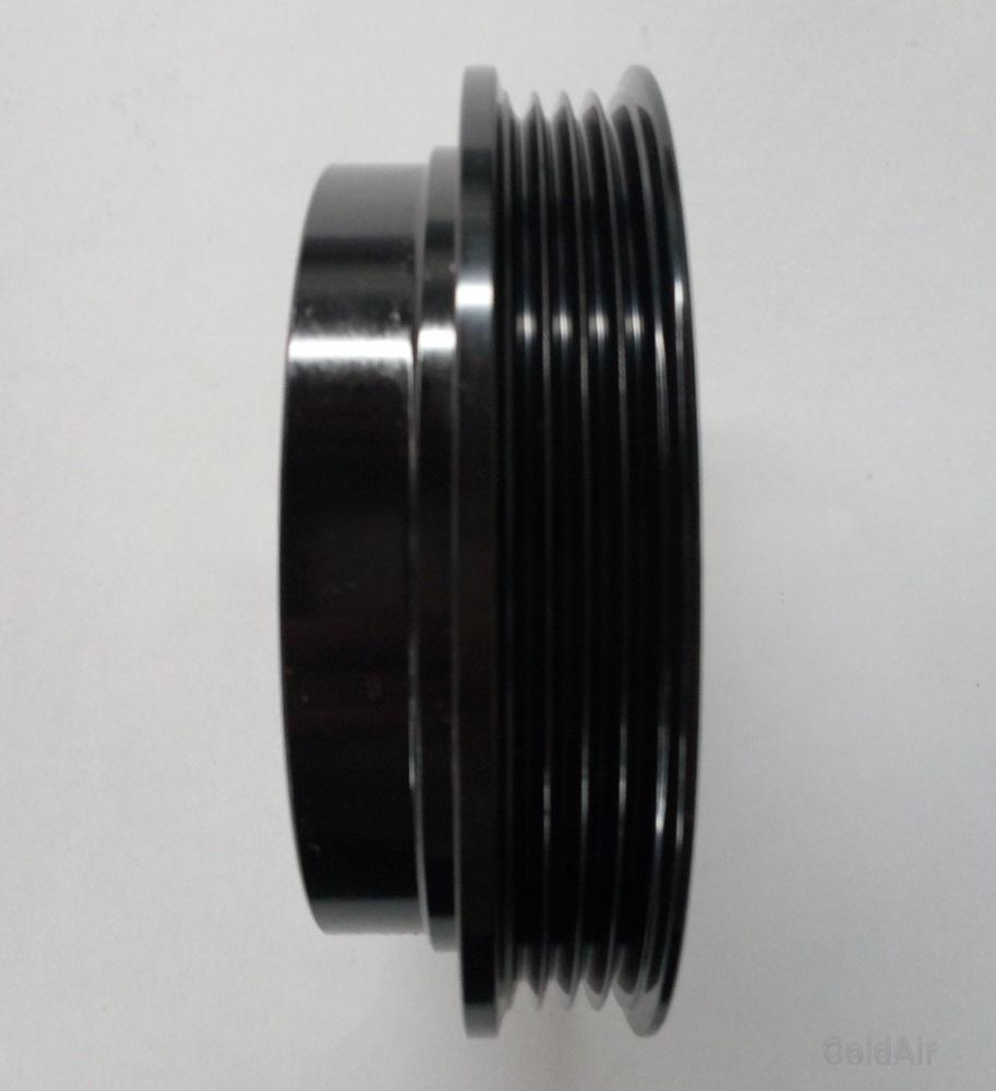 Комплект RC-U08419 шкив: 4-PK,126/120*40*22,5мм. посад. Ø​35мм., муфта: 96*61,7*27,5*40мм, приж. пластина  шлиц  Ø 13,2 мм.