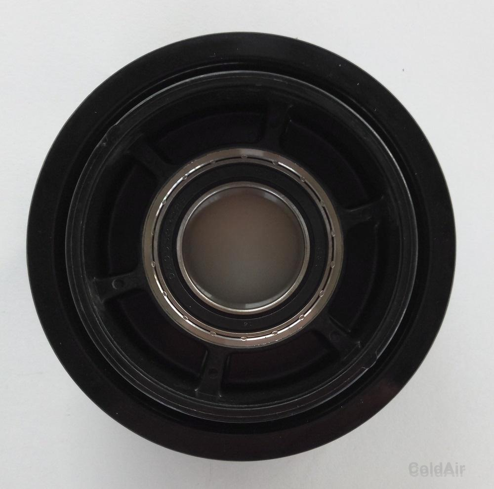 Комплект RC-U08434 шкив: 7-PK, Ø​ 125/120*46*32мм, посад. Ø​ 35 мм, применяемость:  Audi, NipponDenso,7SEU17C.