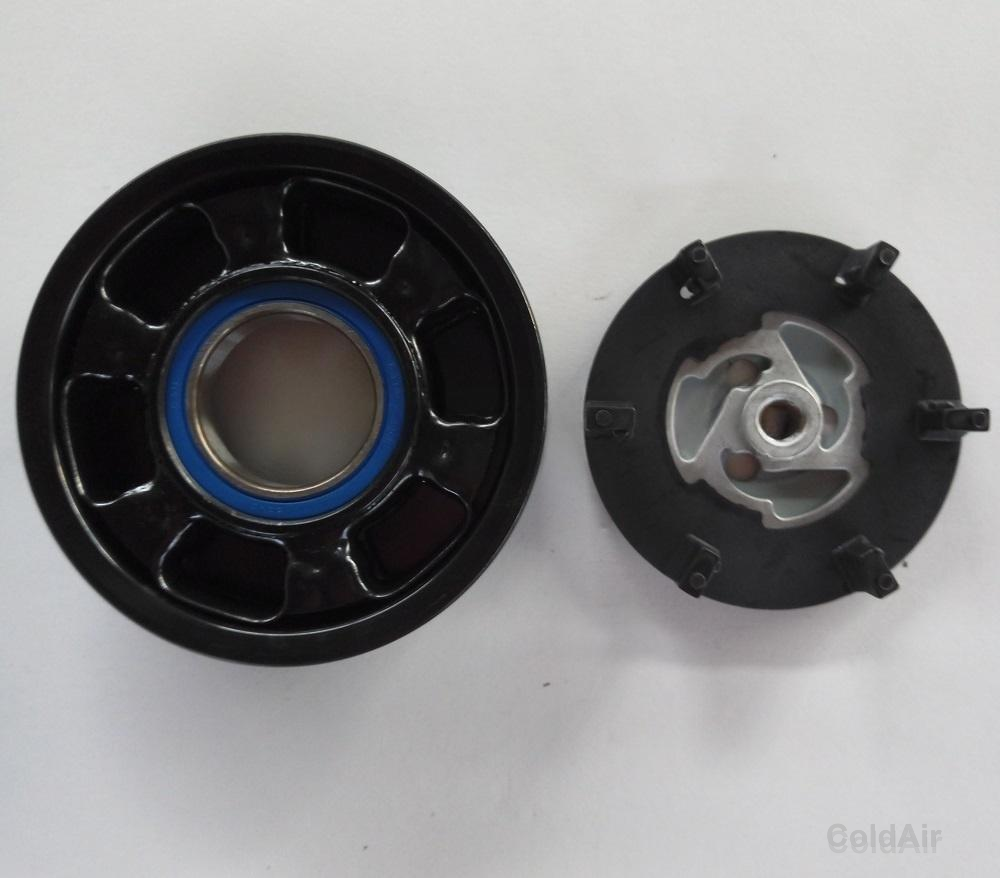 Комплект RC-U08440 шкив: 6-PK, Ø​ 106/100*29*29мм, посад. Ø​ 35мм, применяемость: Benz W163/W203/T202/C208, NipponDenso, 7SEU17C.
