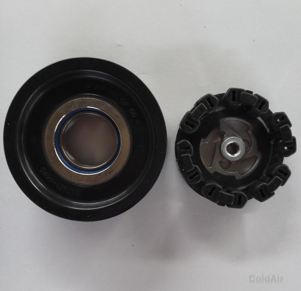 Комплект RC-U08444 шкив: 7-PK Ø​ 110/105*36*32мм, посад. Ø​ 35мм, применяемость: Benz, NipponDenso, 7SEU17C.