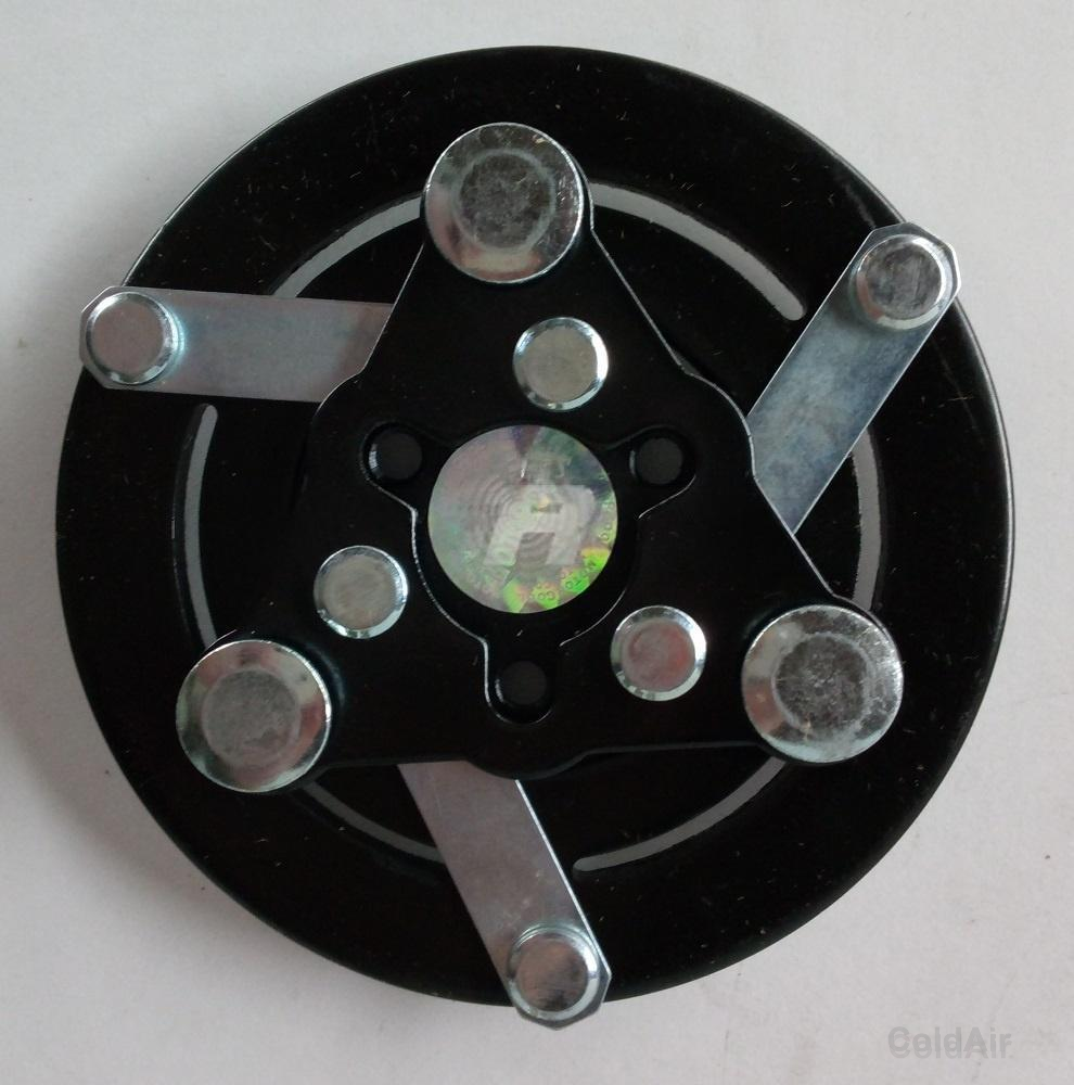 Комплект RC-U08471 шкив: 7-PK, Ø​ 105/100*35мм. посад. Ø​ 35мм, муфта: 86*59*32*45мм, приж. пластина: шлиц Ø 9,2мм.