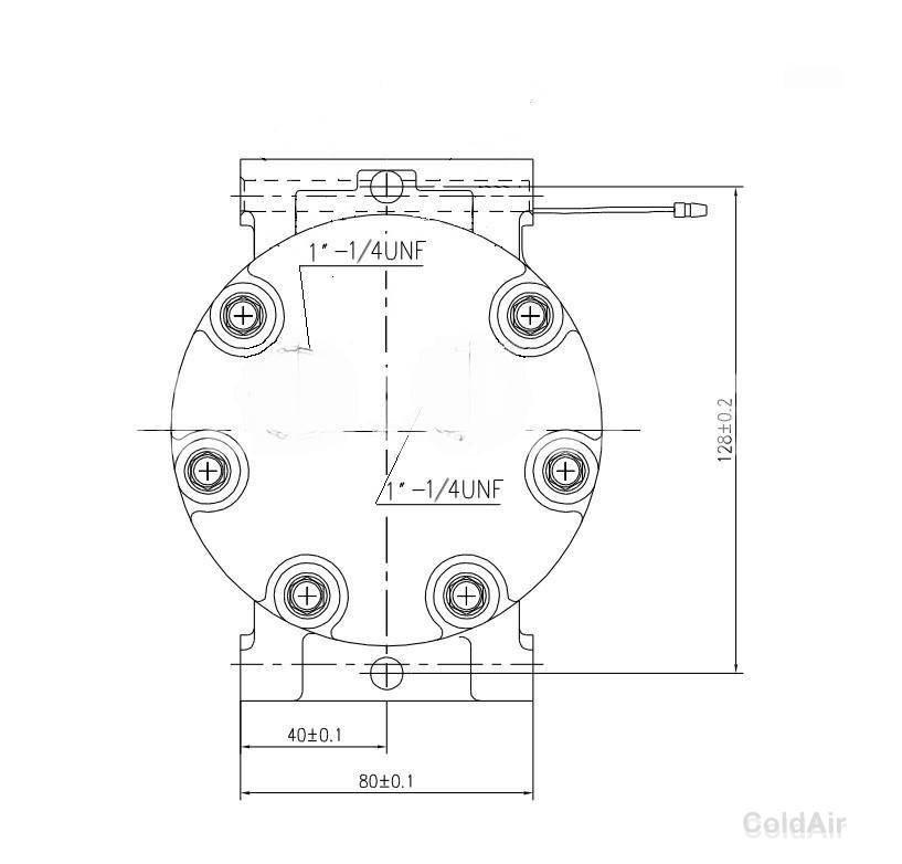 RC-U0851Э (7H15,24V,A2) выходы горизонтальные 1