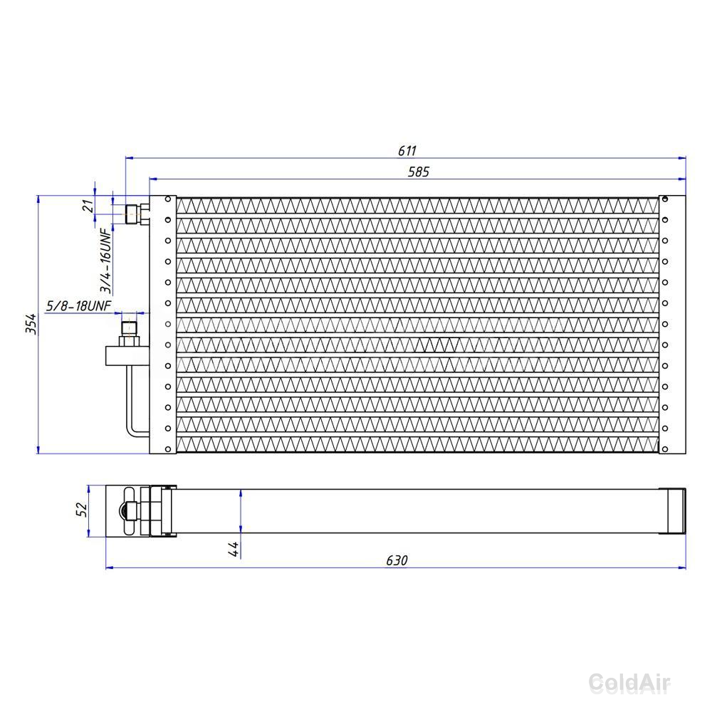 RC-U0203, радиатор 14