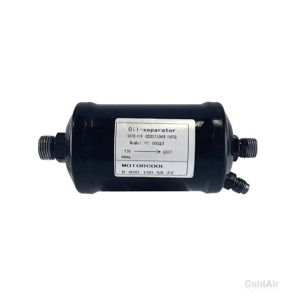 RC-U0557, масляный фильтр компрессора аналог Thermo King 66-7800, 148,5х110,1х60мм,Вход 11/16 ORFS, Выход 9/16 ORFS.