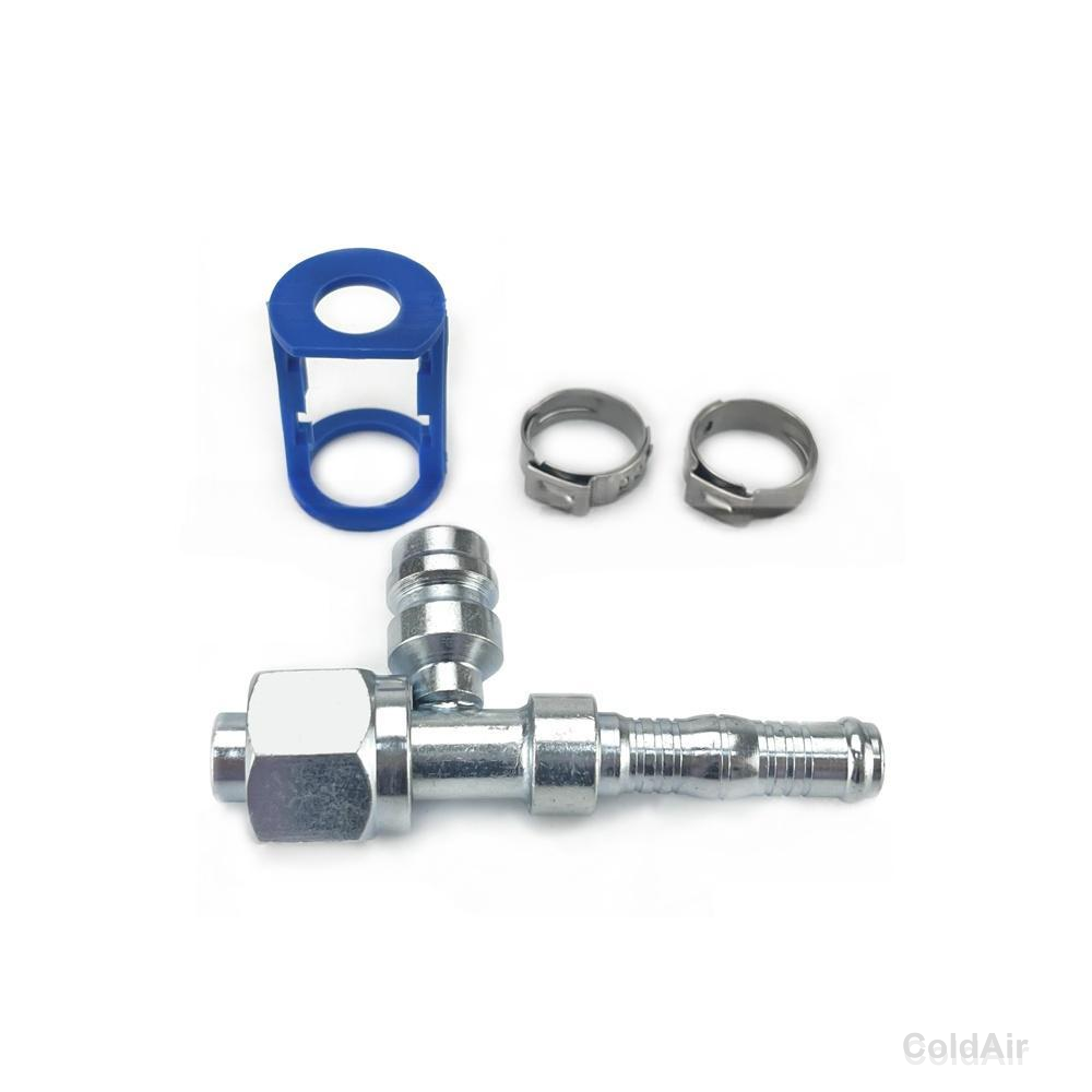 Фитинг RC-U07190 соед., под клипсу, сталь, гайка 7/8