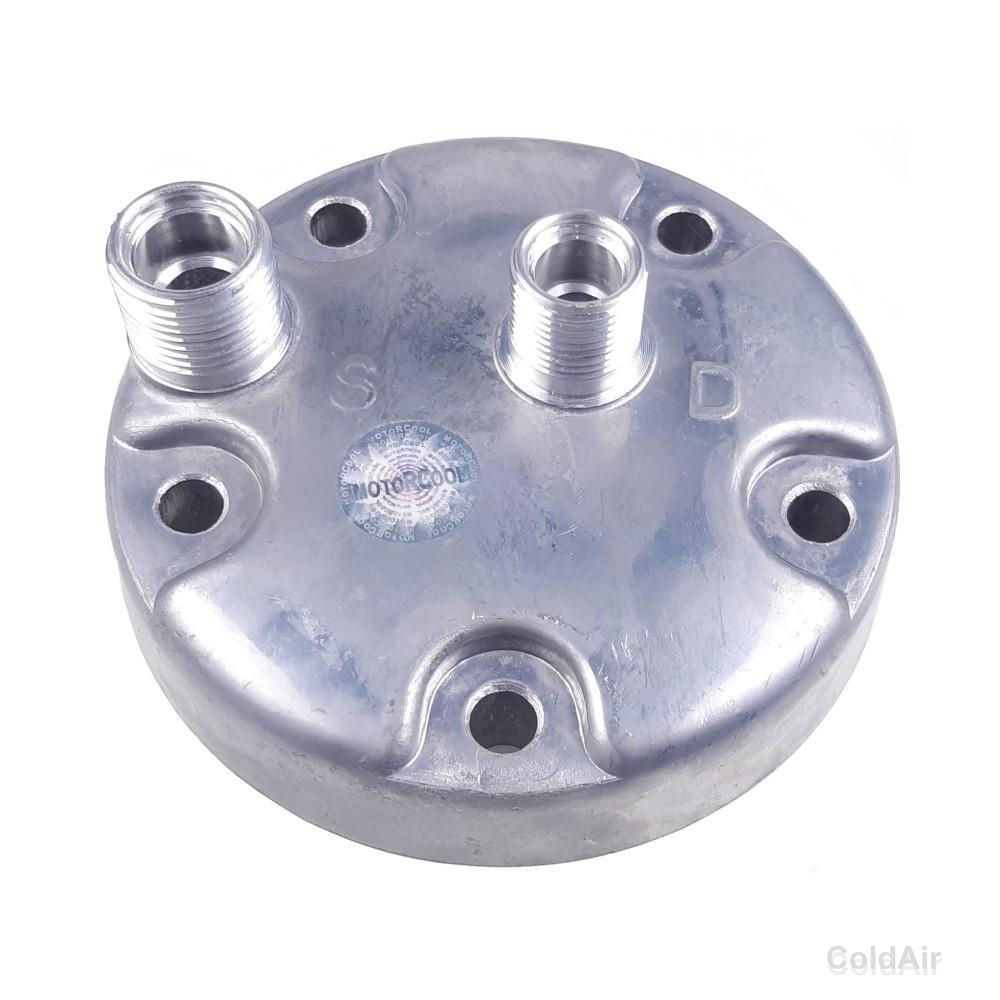 Крышка RC-U0813 на компрессора Sanden 5H, O-Ring, 3/4"-16UNF, 7/8"-14UNF